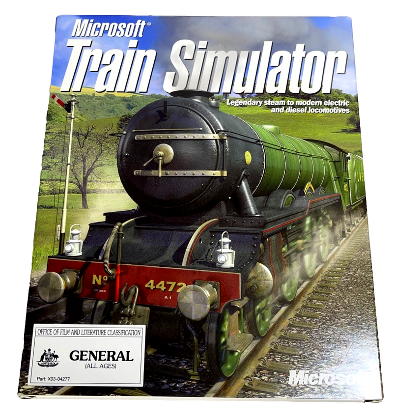 Microsoft Train Simulator Big Box PC (Preowned)