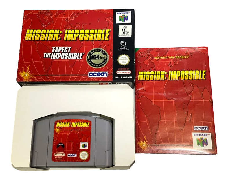 Mission Impossible Nintendo 64 N64 Boxed PAL *Complete* (Preowned)