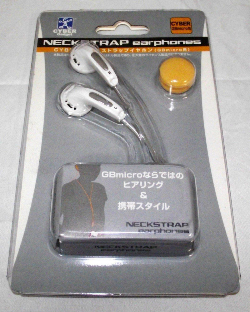 Nintendo Gameboy Micro Neckstrap Earphones -Old New Shop Stock