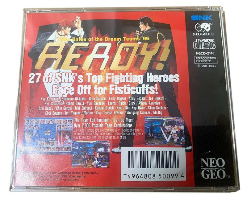 SNK Neo Geo CD Game Disk The King of Fighters 96 (No Cover)