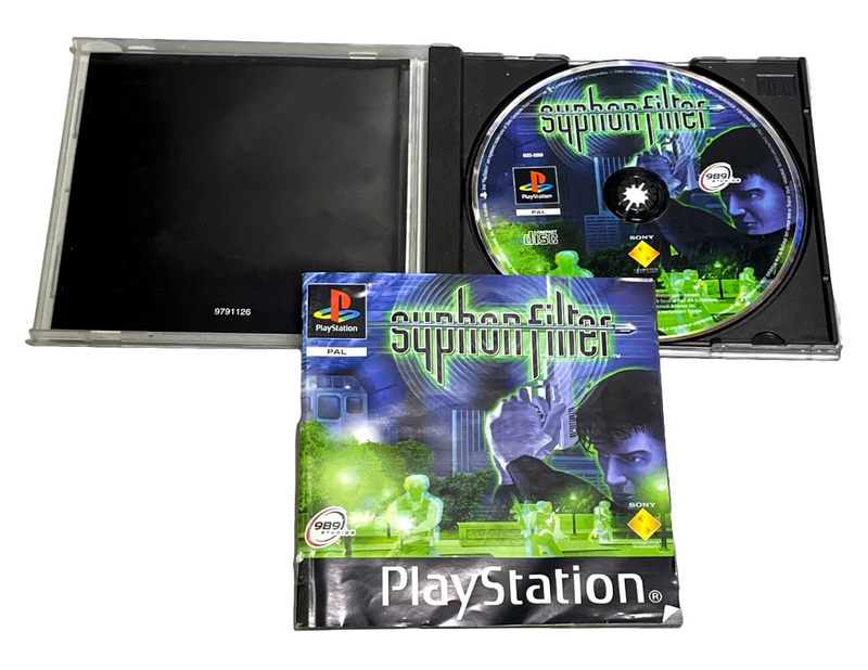 Syphon Filter  PS1 PS2 PS3 PAL *Complete* (Preowned)