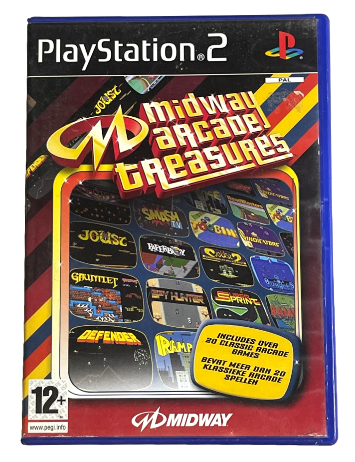 Midway Arcade Treasures PS2 PAL *Complete* (Preowned)