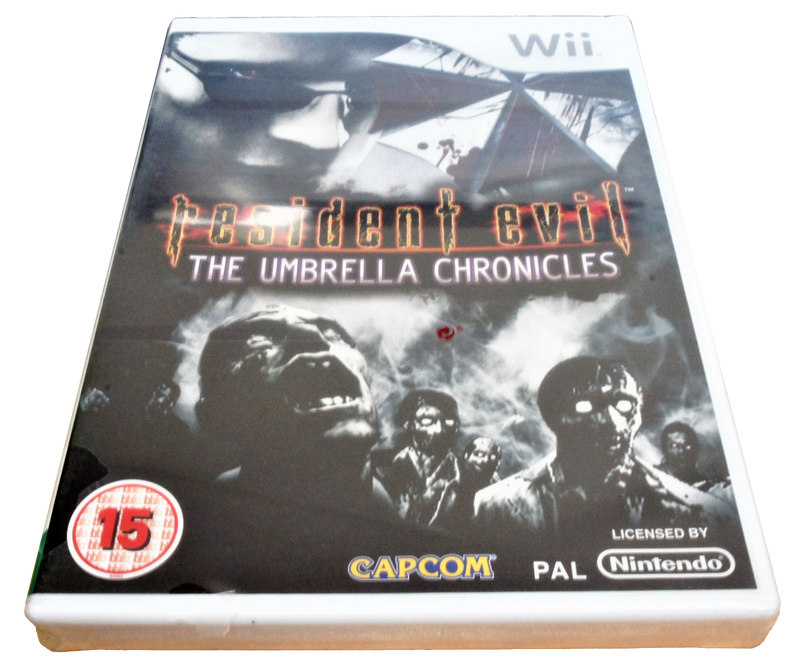 Resident Evil The Umbrella Chronicles Nintendo Wii PAL *Sealed* Wii U Compatibe