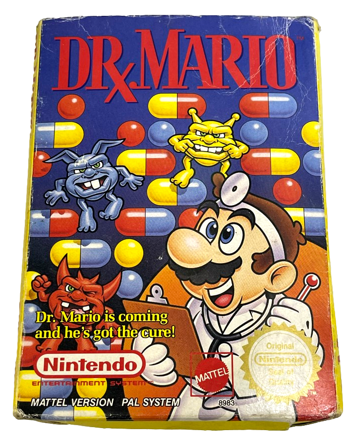 Dr Mario Nintendo NES Boxed PAL *Complete* (Preowned)