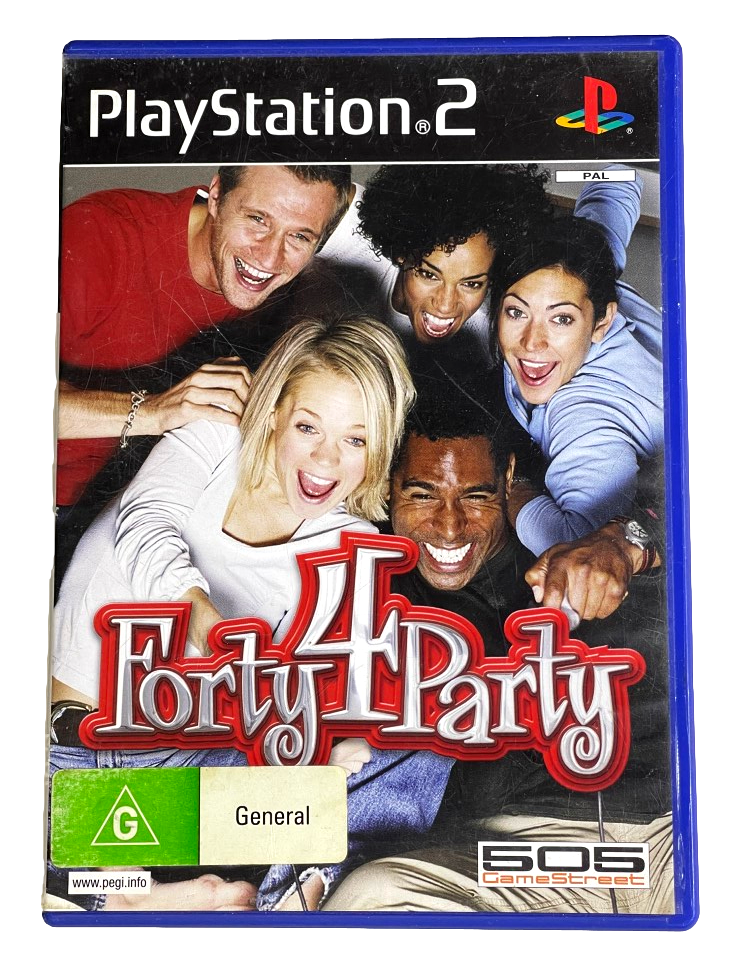 Forty 4 Party PS2 PAL *Complete* (Preowned)