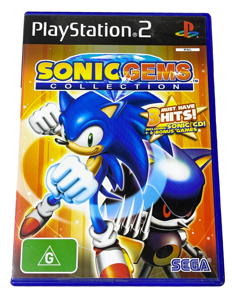 Sonic Gems Collection PS2 PAL *Complete* (Preowned)