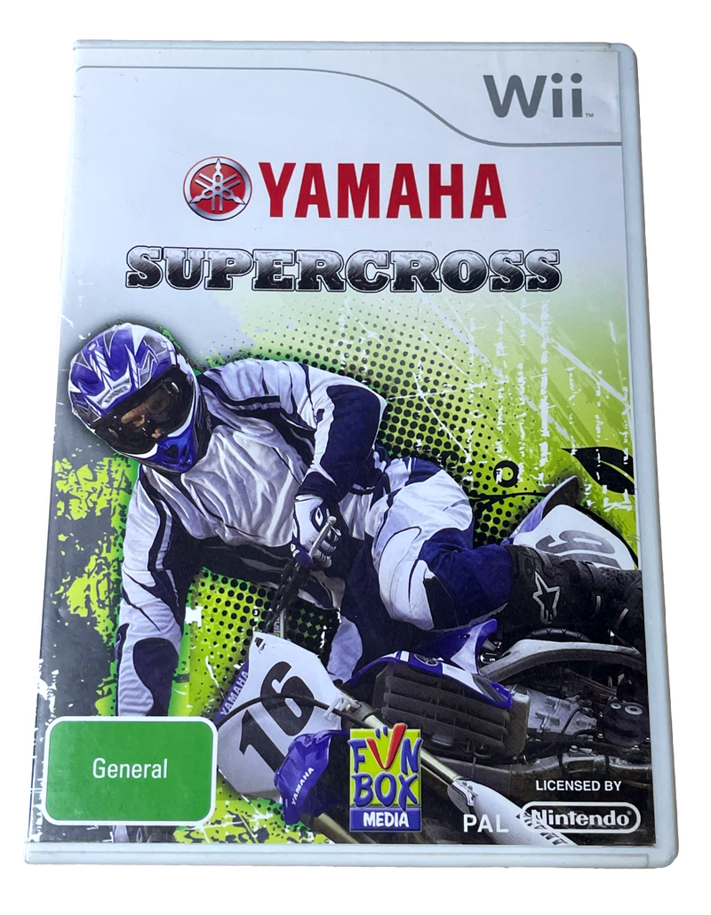 Yamaha Supercross Nintendo Wii PAL *No Manual* Wii U Compatible (Pre-Owned)