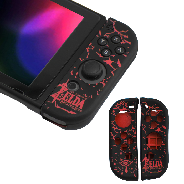 Silicone Cover For Switch Joy Con Controller Skin Case Zelda Red