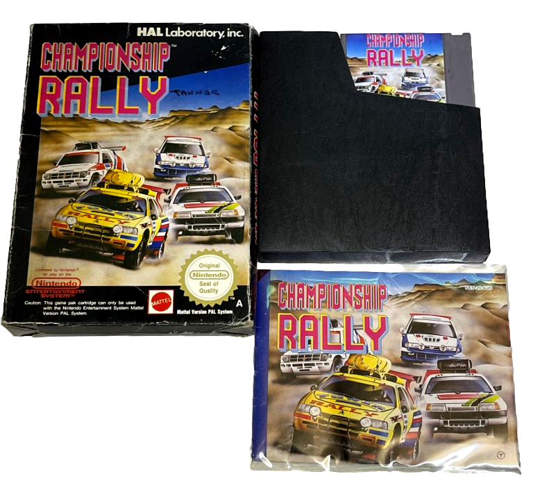 Championship Rally Nintendo NES Boxed PAL *Complete* (Preowned)
