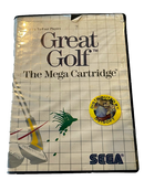 Great Golf Sega Master System *No Manual*(Soft Case) (Pre-Owned)