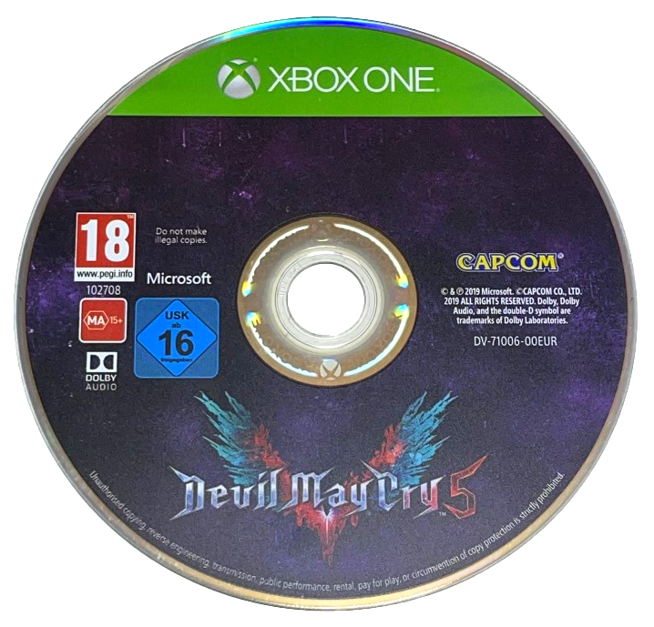 Devil May Cry 5 Microsoft Xbox One *Disc Only* (Preowned)