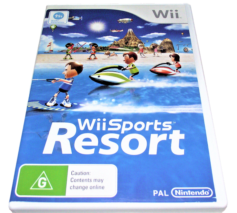 Wii Sports Resort Nintendo Wii PAL *Complete* Wii U Compatible (Pre-Owned)