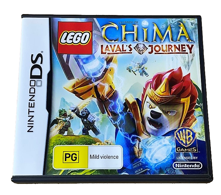 Lego Chima Laval's Journey Nintendo DS 2DS 3DS Game *Complete* (Pre-Owned)