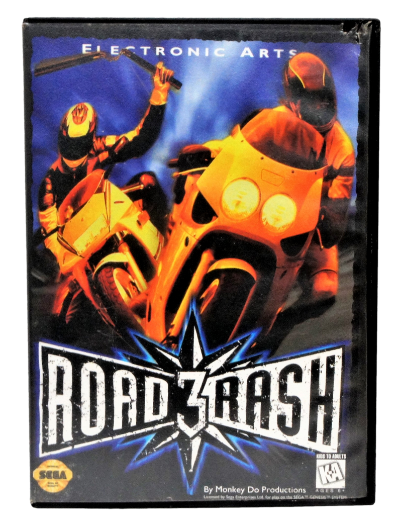 Road Rash 3 Sega Mega Drive *No Manual*