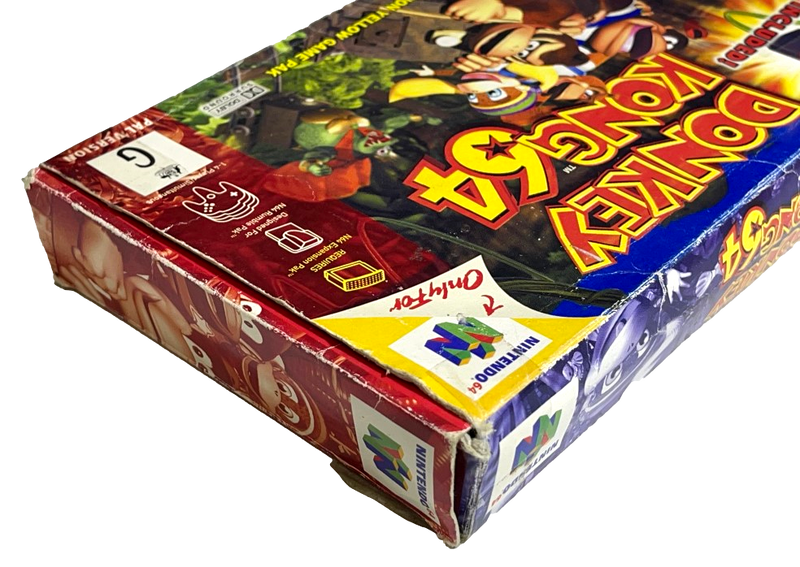 Donkey Kong 64 Nintendo 64 N64 Boxed PAL *Complete* Expansion Pak & Puller (Preowned)