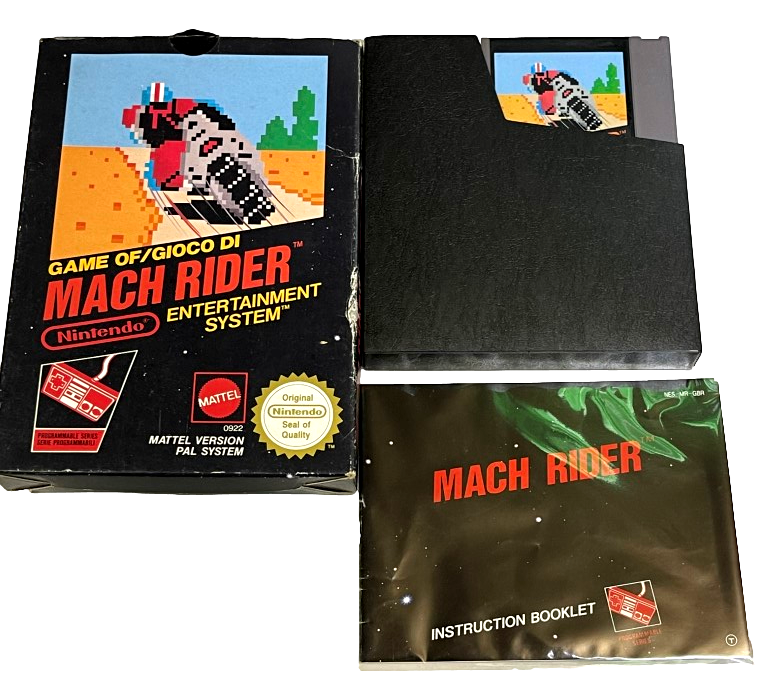 Mach Rider Nintendo NES Boxed PAL *Complete*