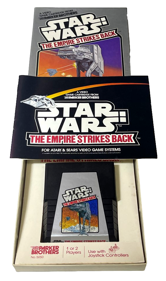 Star Wars The Empire Strikes Back Atari 2600 *Complete* Parker Bros (Preowned)