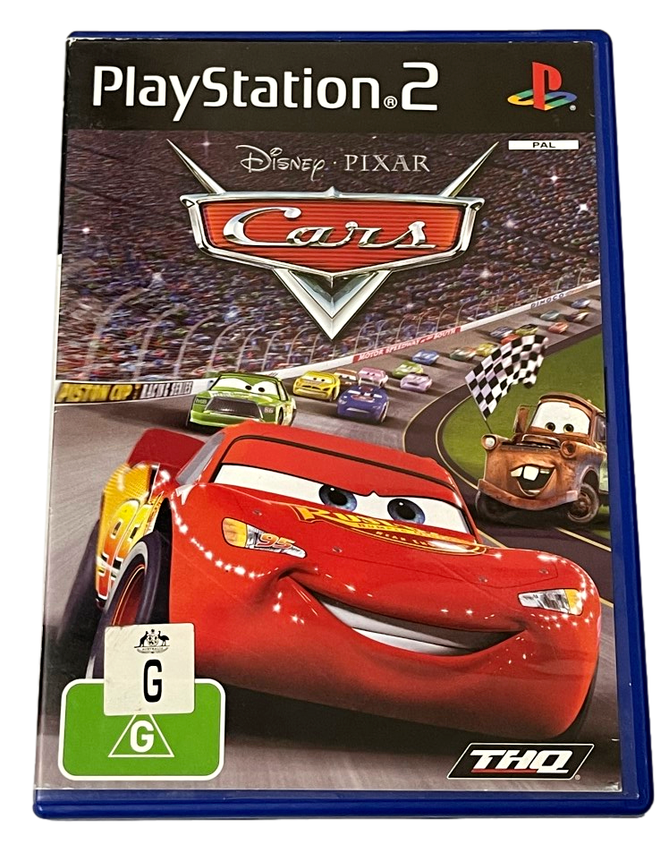 Cars Disney Pixar PS2 PAL *Complete* (Preowned)