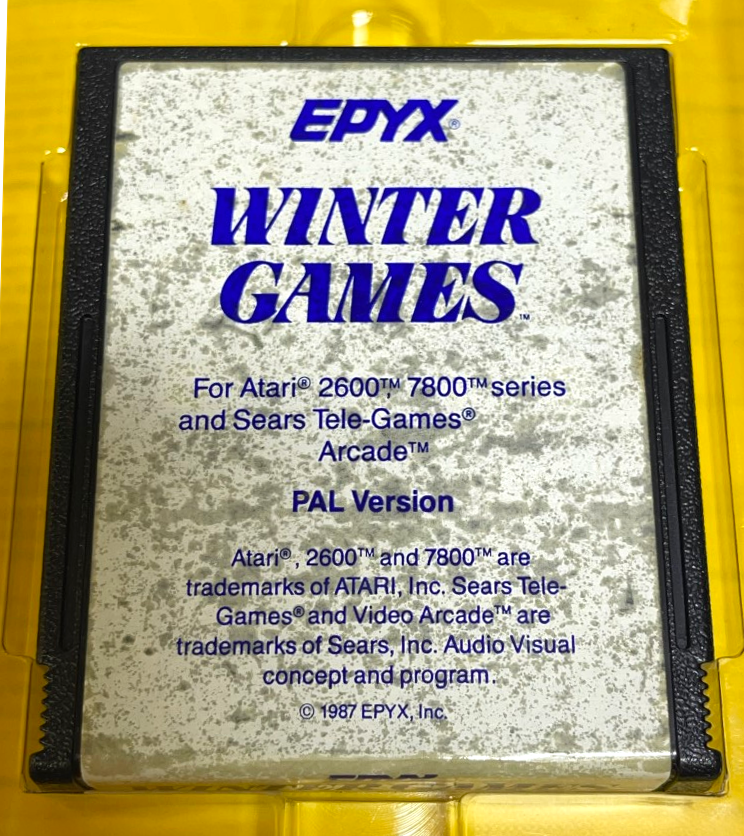 Winter Games Atari 2600 *Complete* (Preowned)