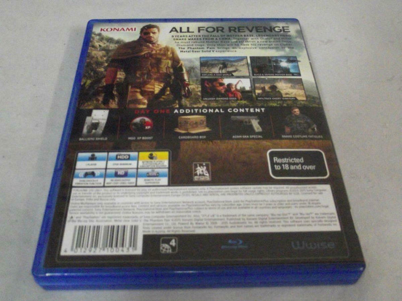 Metal Gear Solid V The Phantom Pain Sony PS4 (Pre-Owned) - Games We Played