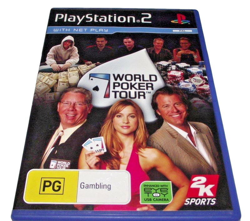 World Poker Tour PS2 PAL *No Manual* (Preowned)