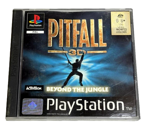 Pitfall 3D  Beyond the Jungle PS1 PS2 PS3 PAL *Complete* (Preowned)