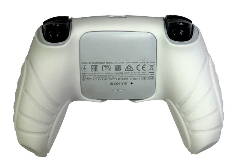 Silicone Cover For PS5 Controller Case Skin - White Ultra Grip