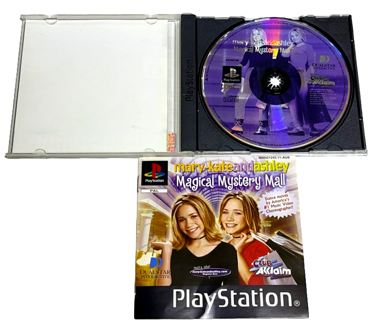 Mary-Kate and Ashley Magical Mystery Mall PS1 PS2 PS3 PAL *Complete* (Preowned)