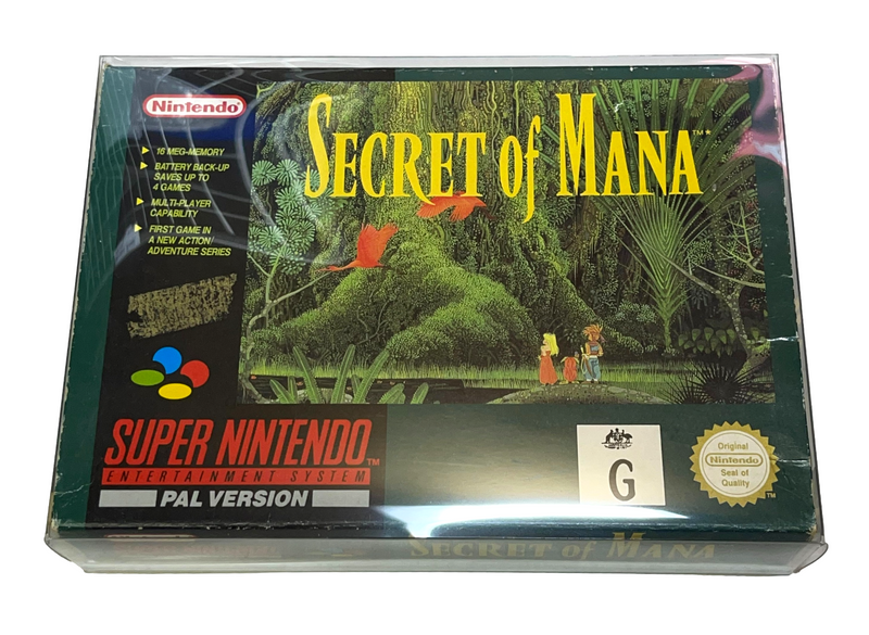 Secret of Mana Nintendo SNES Boxed PAL *No Manual* (Preowned)