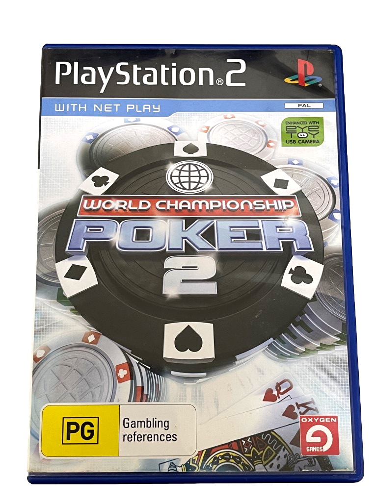 World Championship Poker 2 PS2 PAL *Complete* (Preowned)