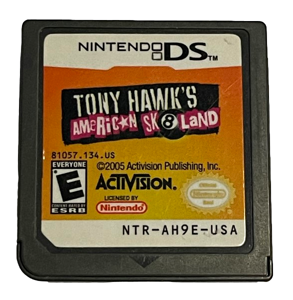 Tony Hawk's American Sk8land Nintendo DS 2DS 3DS Game *Cartridge Only* (Preowned)