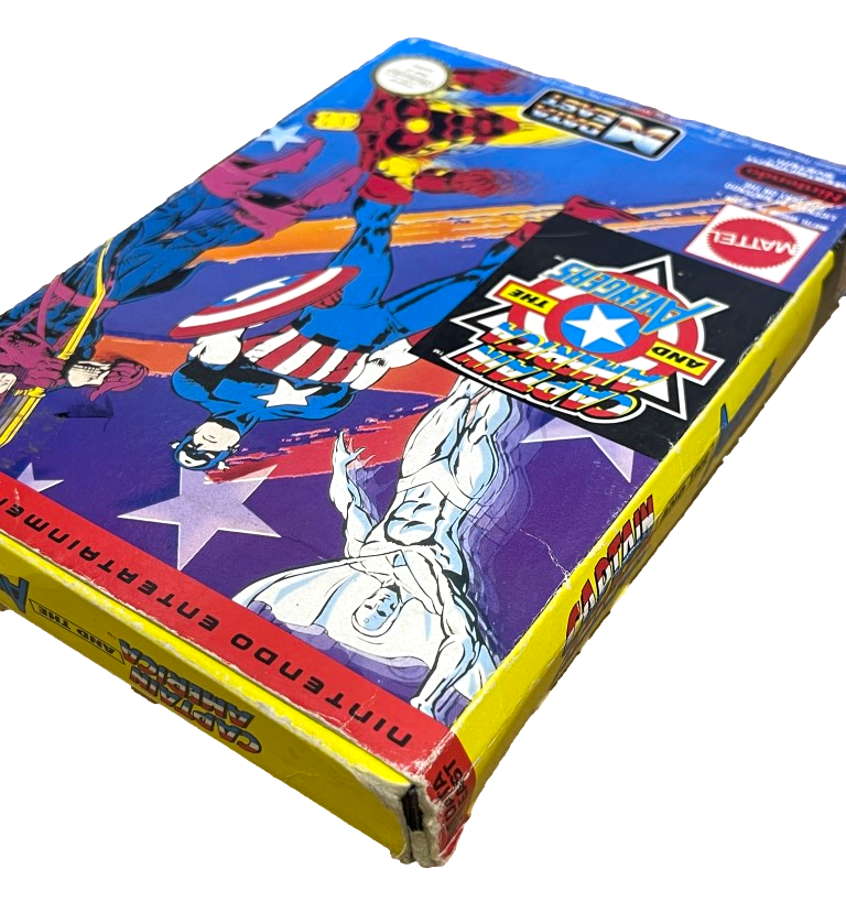 Captain America and the Avengers Nintendo NES Boxed PAL No Manual P