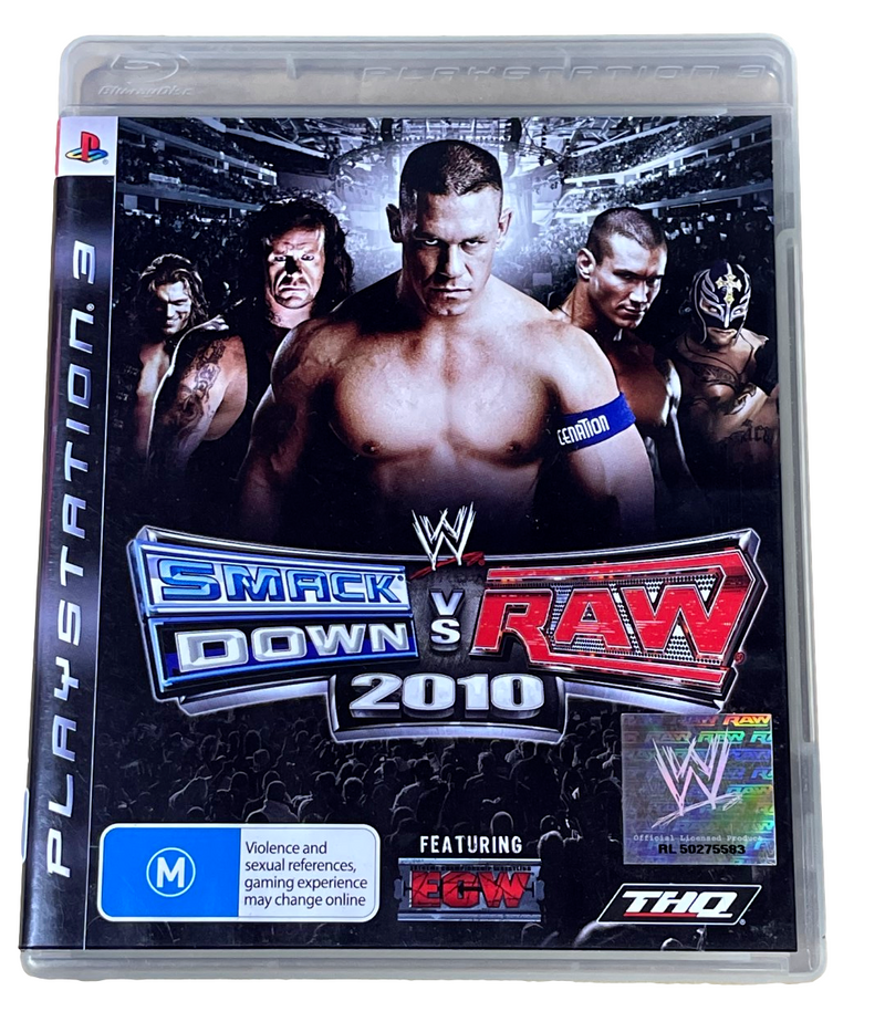 Smackdown Vs Raw 2010 Sony PS3 PlayStation 3 (Preowned)