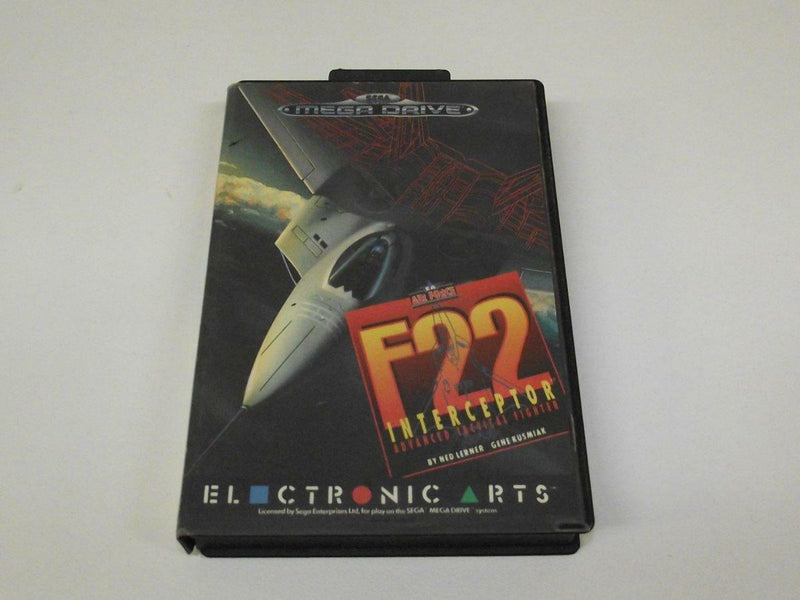 Air Force F22 Interceptor Sega Mega Drive PAL *Complete* (Pre-Owned)