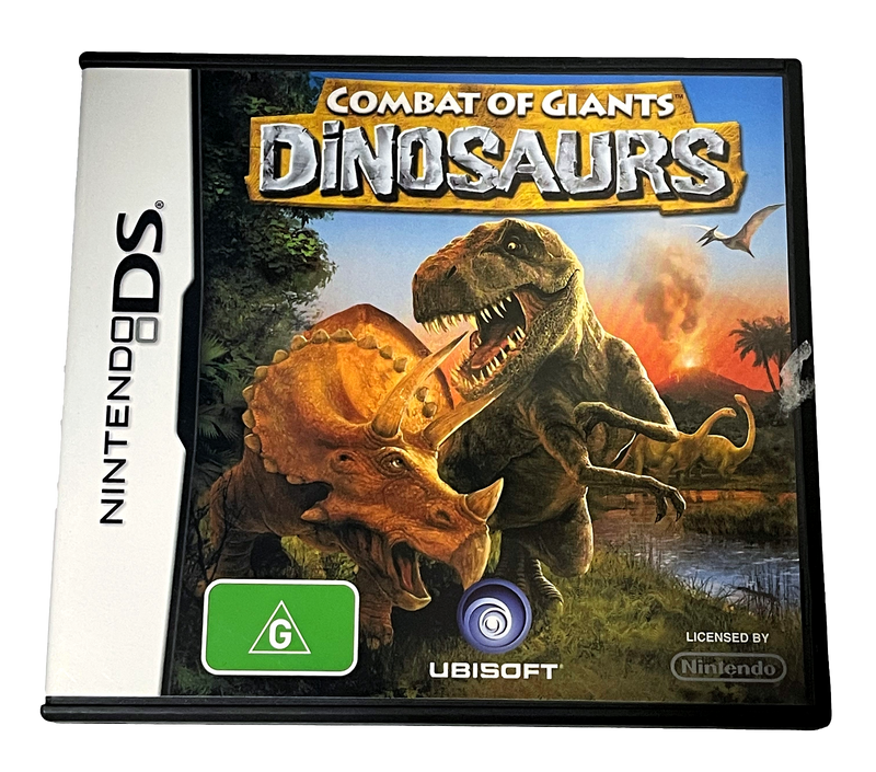 Dinosaurs Combat of Giants Nintendo DS 2DS 3DS Game *Complete* (Pre-Owned)