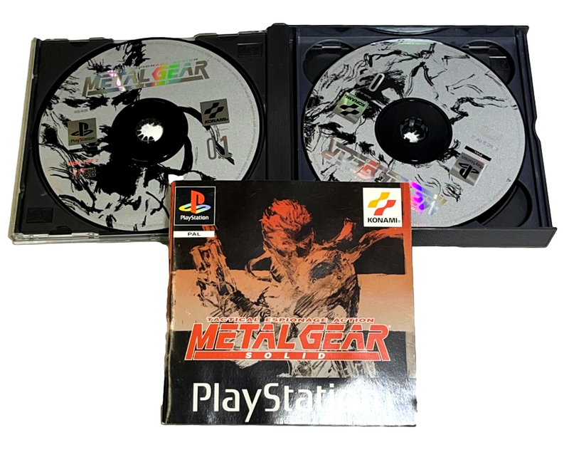 Metal Gear Solid PS1 PS2 PS3 PAL *Complete* (Silent Hill Demo) (Preowned)