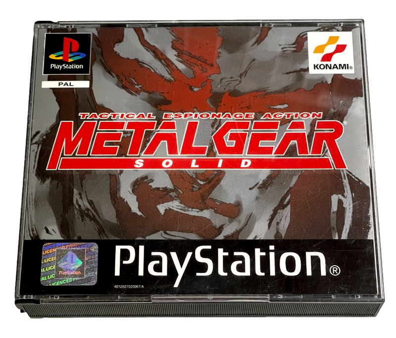 Metal Gear Solid PS1 PS2 PS3 PAL *Complete* (Preowned)