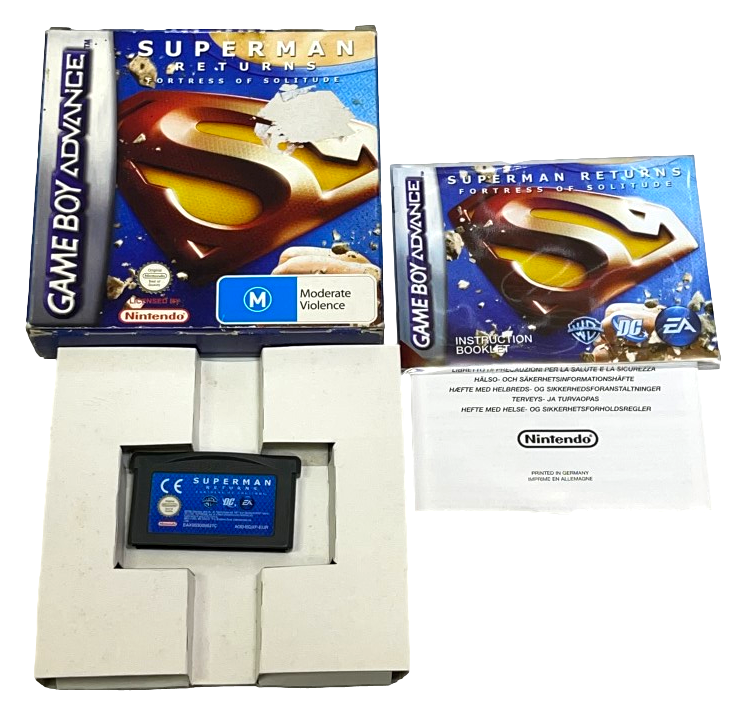 Superman Returns Nintendo Gameboy Advance GBA *Complete* Boxed (Preowned)