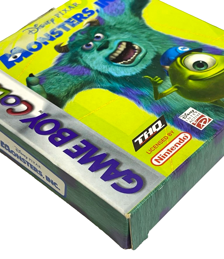 Disney Pixar Monsters, Inc. Nintendo Gameboy Boxed *Complete* (Preowned)