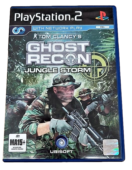 Ghost Recon Jungle Storm Tom Clancy's PS2 PAL *No Manual* (Preowned)