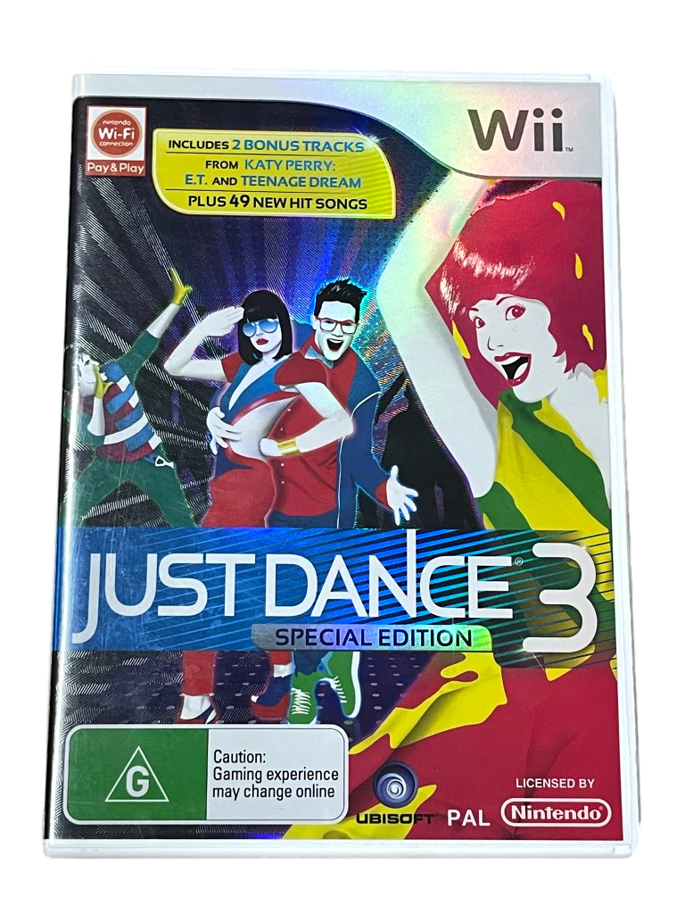 Just Dance 3 Special Edition Nintendo Wii PAL *Complete* Wii U Compatible (Pre-Owned)