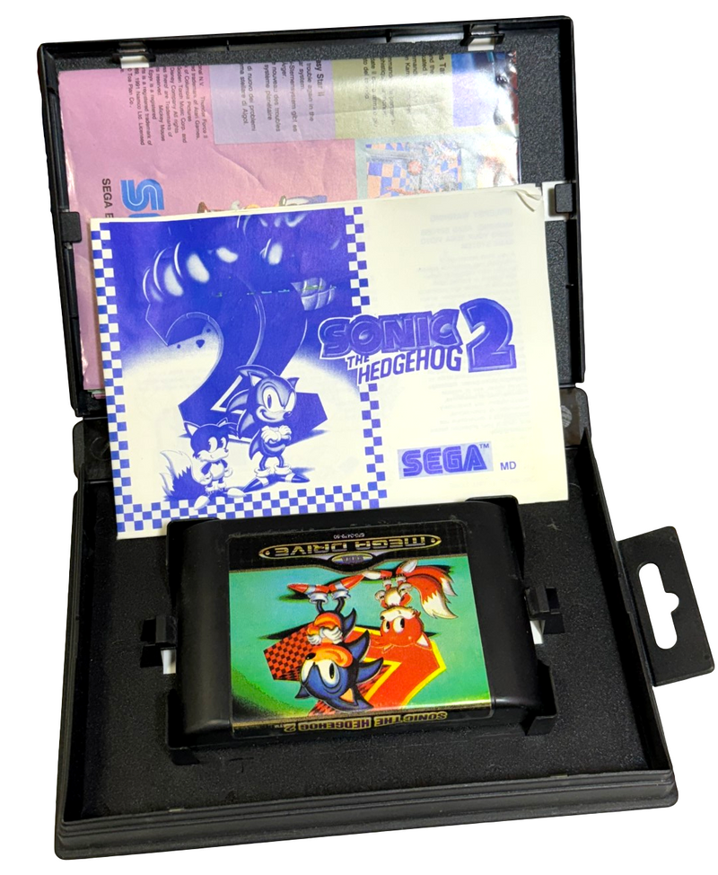 Sonic the Hedgehog 2 Sega Mega Drive PAL *Complete*