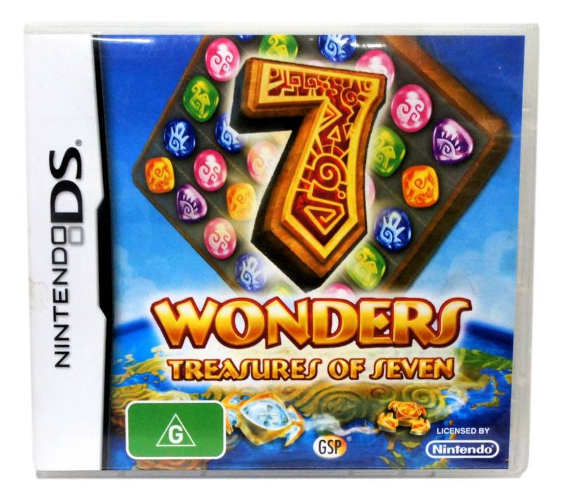 7 Wonders Treasures Of Seven Nintendo DS 3DS Game *Complete* (Pre-Owned)