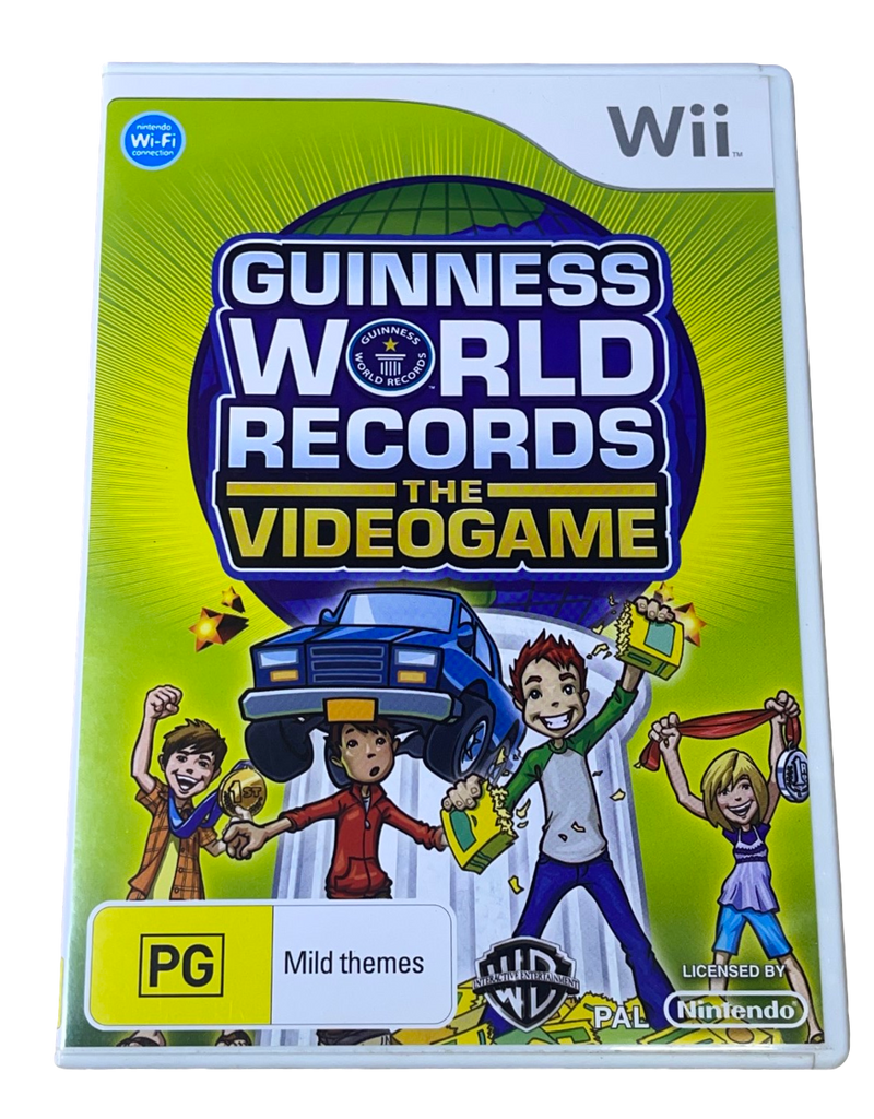 Guinness World Records Nintendo Wii PAL *No Manual* Wii U Compatible (Pre-Owned)