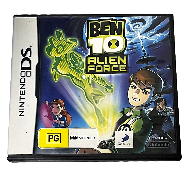 Ben 10 Alien Force Nintendo DS 2DS 3DS Game *Complete* (Pre-Owned)