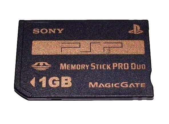 Genuine Sony 1GB PSP Memory Stick Pro Duo Memory Card (Pre-Owned)