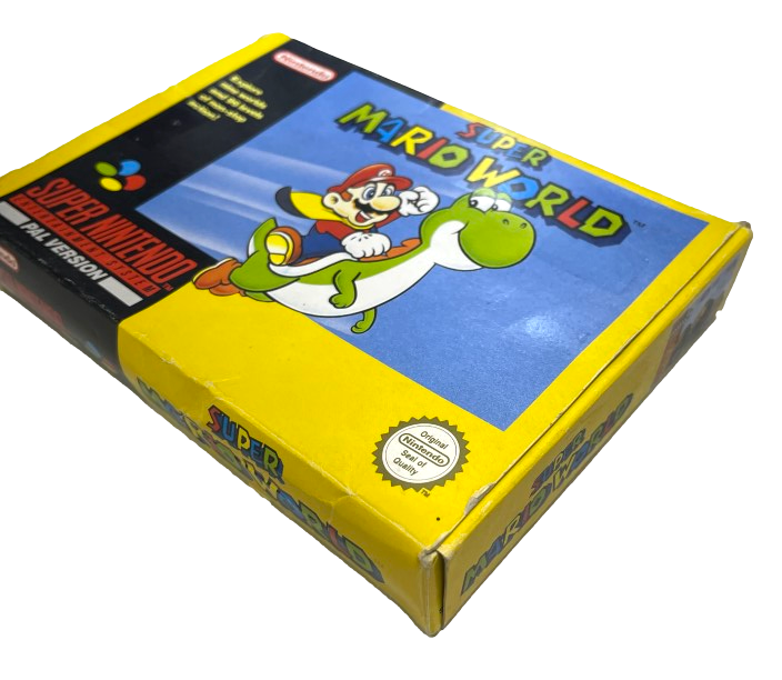 Super Mario World Nintendo SNES Boxed PAL *Complete* (Preowned)