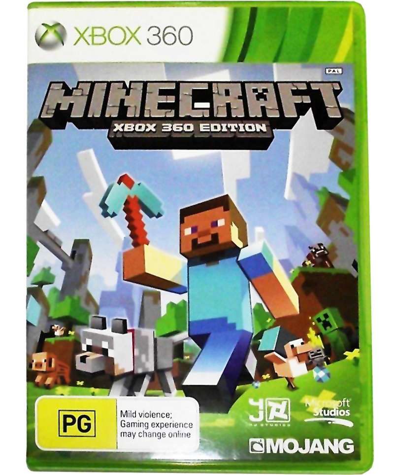 Minecraft Microsoft XBOX 360 PAL (Pre-Owned)