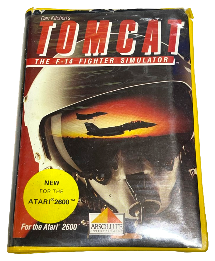 Tomcat F-14 Fighter Simulator Atari 2600 *Complete*