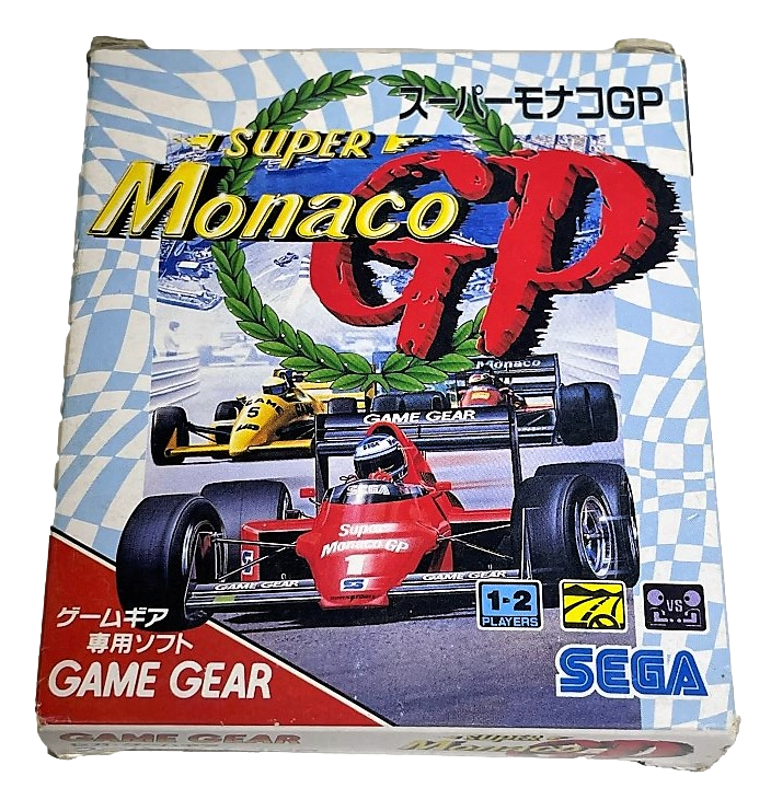 Super Monaco GP Sega Game Gear Boxed *Complete* Japanese (Preowned)